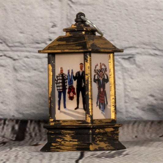 Photo Lantern Small Antique Black