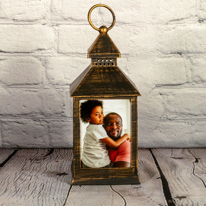 Photo Lantern Large Antique Black