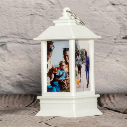 Photo Lantern Small Antique White