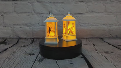 Photo Lantern Small Antique White