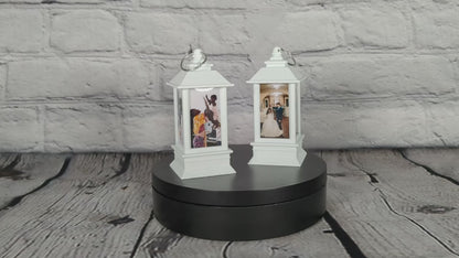 Photo Lantern Small Antique White